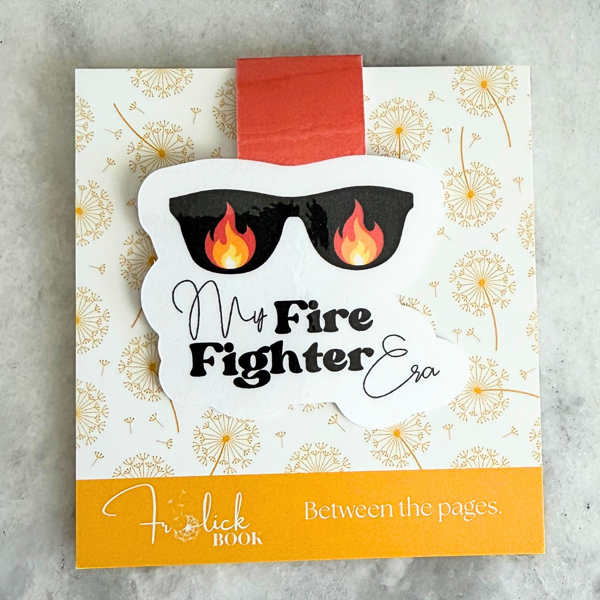 Firefighter Era Magnet Bookmark