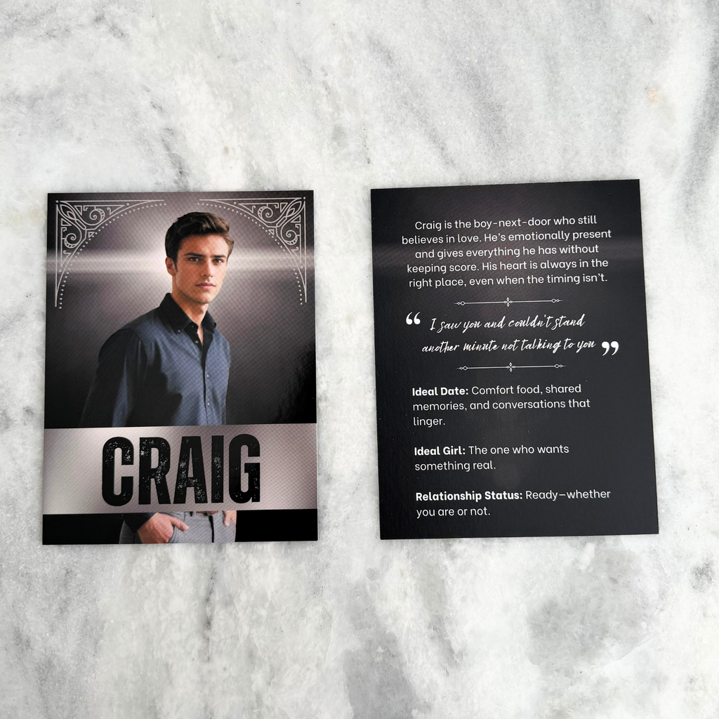 Frolick Character Card Set – Book 2 Men