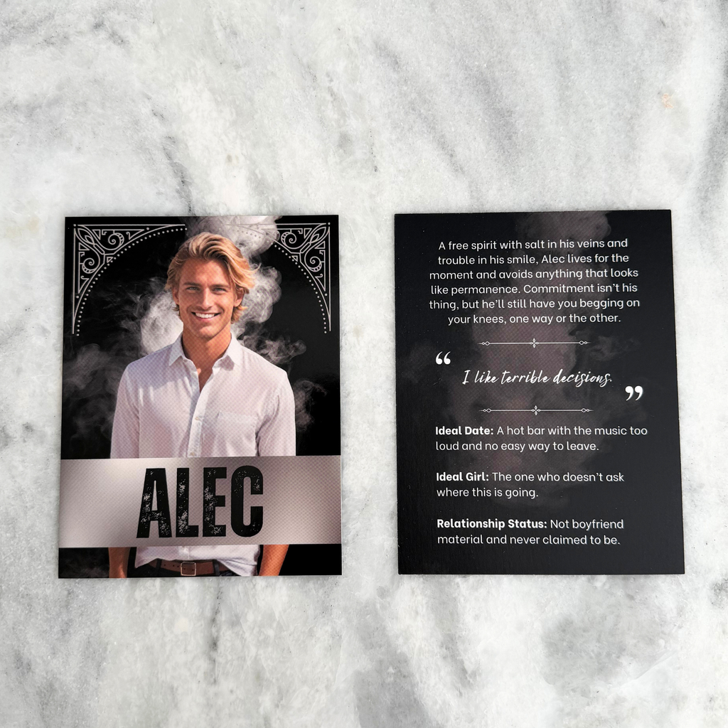 Frolick Character Card Set – Book 2 Men