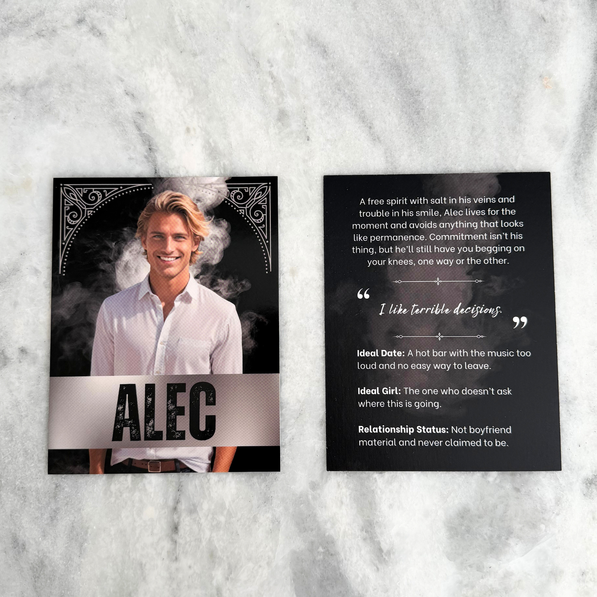 Frolick Character Card Set – Book 2 Men