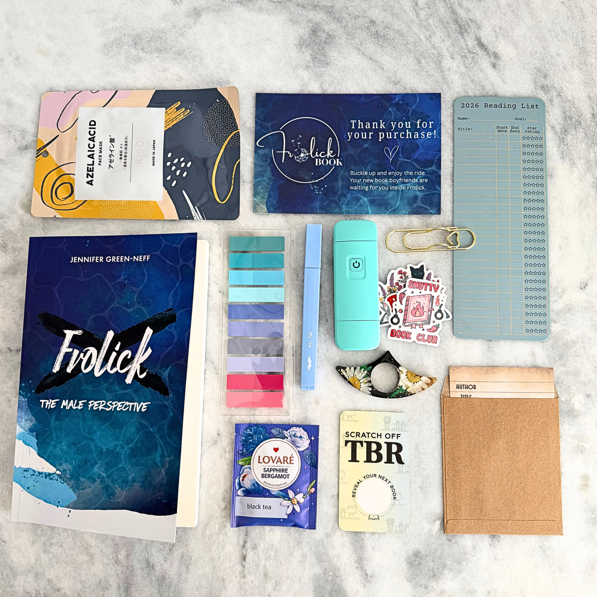 Bookish Bundle: The Frolick (Male Perspective) Experience - PREORDER